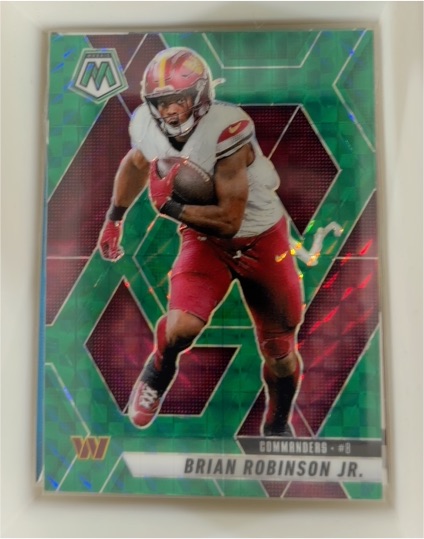 2025 Panini Mosaic #143 Brian Robinson Jr. — front