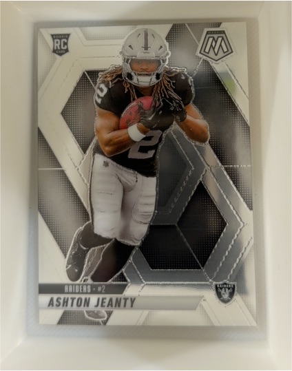2025 Panini Mosaic #345 Ashton Jeanty — front
