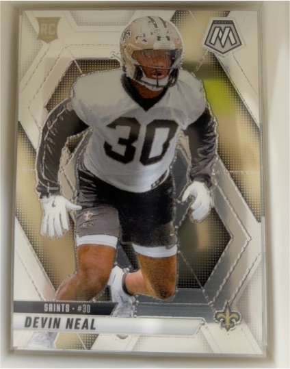 2025 Panini Mosaic #330 Devin Neal — front