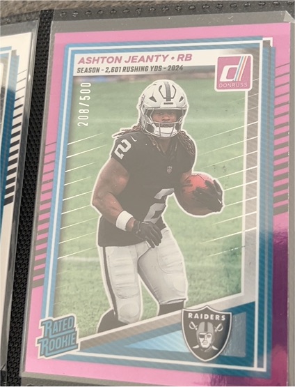 2025 Donruss #305 Ashton Jeanty — front