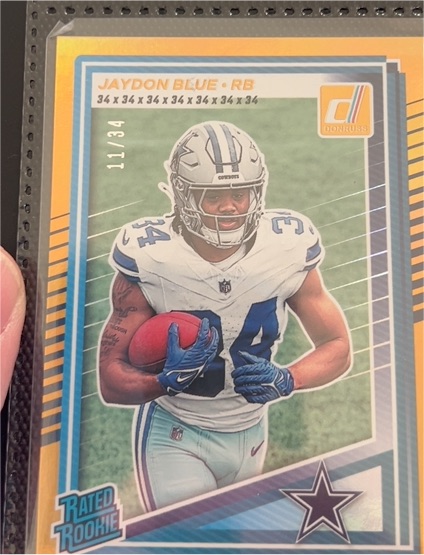 2025 Donruss #308 Jaydon Blue — front