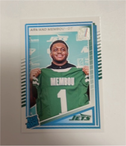 2025 Panini Donruss #358 Armand Membou Rated Rookie — front