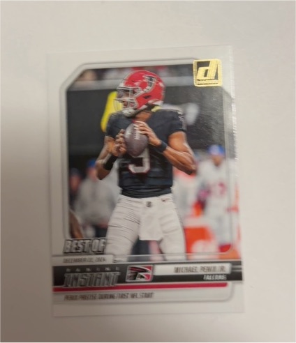 2025 Donruss Best of Panini Instant #INS-MPJ Michael Penix Jr. — front