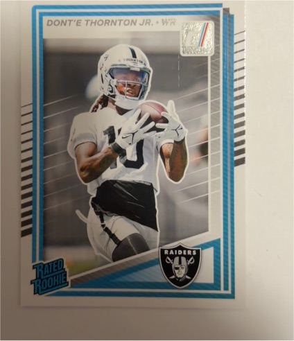 2025 Panini Donruss #349 Dont'e Thornton Jr. — front