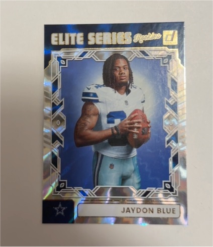 2025 Donruss Elite Series Rookies #ESR-JBE Jaydon Blue — front
