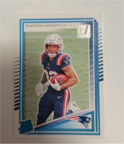 2025 Panini Donruss #332 TreVeyon Henderson — front