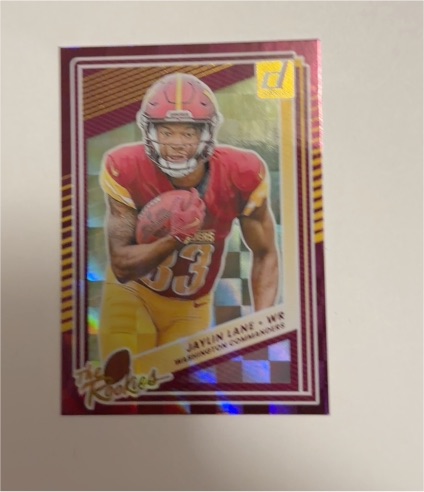 2025 Donruss #38 Jaylin Lane The Rookies — front