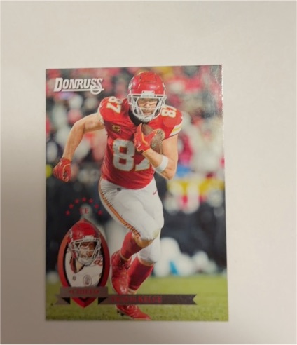 2025 Donruss #35 Travis Kelce Retro 1995 — front
