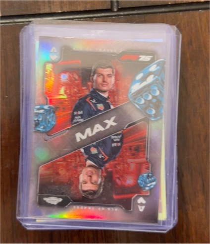2025 Topps Chrome F1 #SCA-3 Max Verstappen Ace of Trades — front