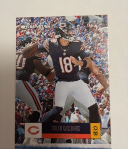 2025 Panini Donruss Retro 2005 #R05-CBW Caleb Williams — front