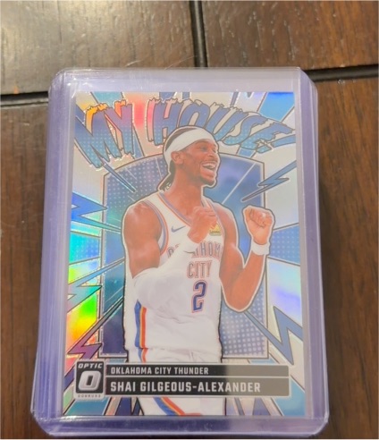 2024-25 Panini Donruss Optic #6 Shai Gilgeous-Alexander My House — front