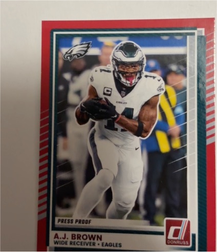 2025 Donruss #22 A.J. Brown — front