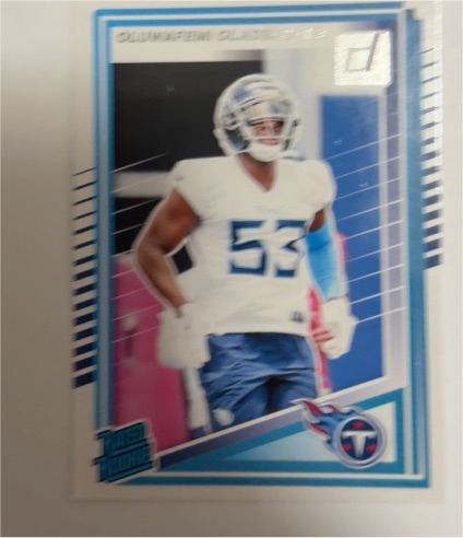 2025 Panini Donruss #384 Oluwafemi Oladejo — front