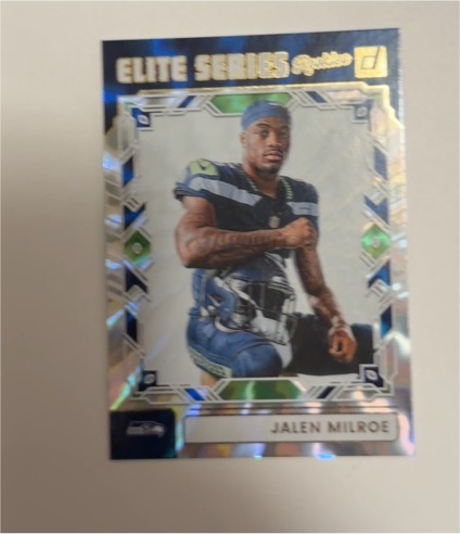 2025 Panini Donruss Elite Series Rookies #ESR-JME Jalen Milroe — front