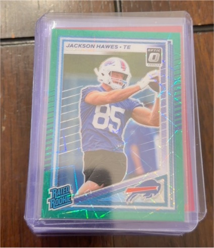 2025 Panini Donruss Optic #357 Jackson Hawes — front