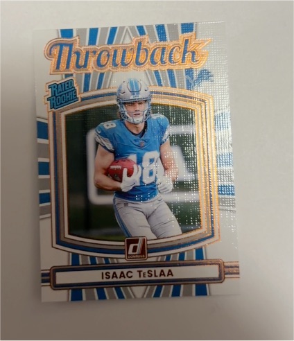 2025 Panini Donruss #22 Isaac Teslaa — front