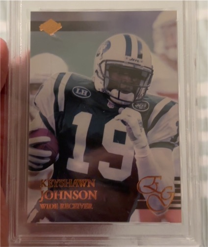 2000 Collector's Edge #119 Keyshawn Johnson — front