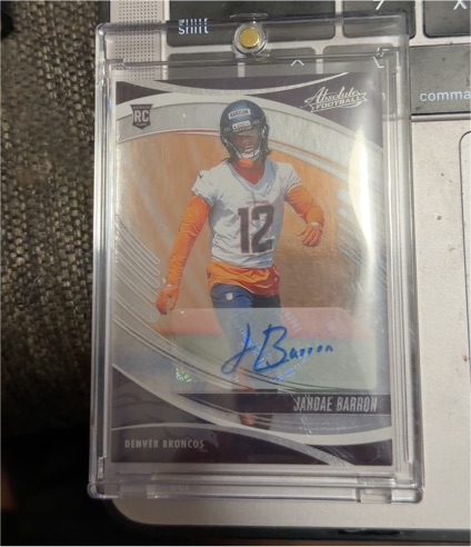 2025 Panini Absolute #131 Jahdae Barron — front