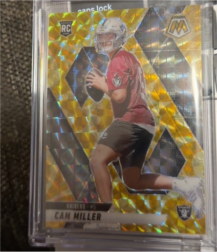2025 Panini Mosaic #342 Cam Miller — front