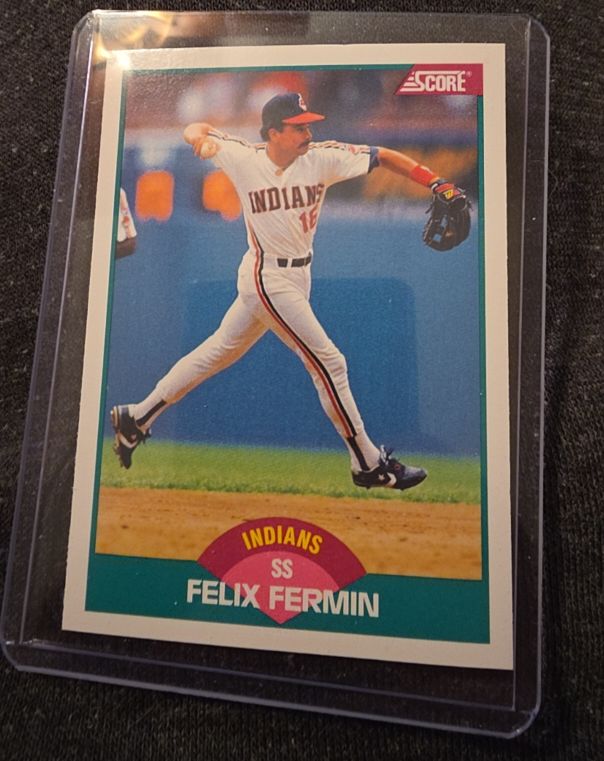 1989 Score Rookie & Traded #78T Felix Fermin — front