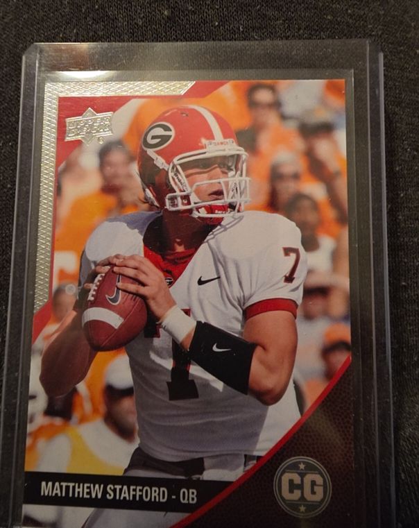 2014 Upper Deck Conference Greats #35 Matthew Stafford — front
