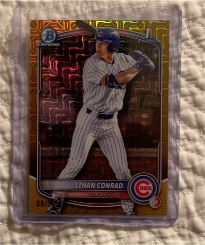 2025 Bowman Draft Chrome #BDC-17 Ethan Conrad — front