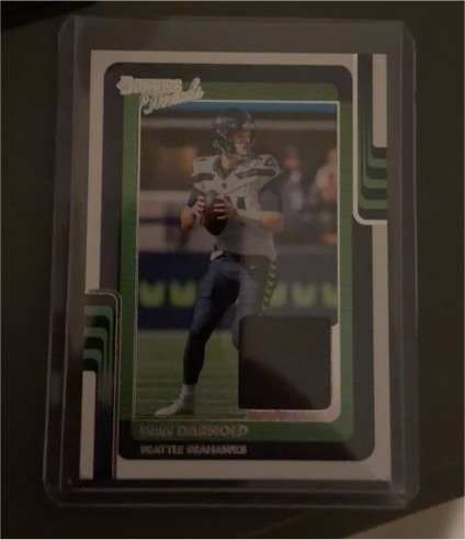 2025 Panini Donruss Threads #DTH-SDD Sam Darnold — front