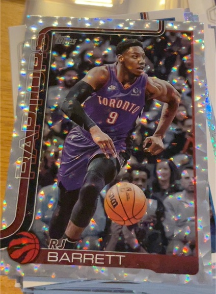 2025-26 Topps #33 RJ Barrett — front