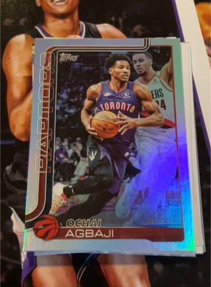 2025-26 Topps #247 Ochai Agbaji — front