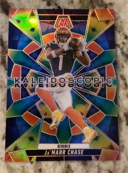 2025 Panini Mosaic #5 Ja'Marr Chase Kaleidoscopic — front