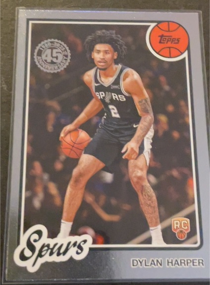 2025-26 Topps Basketball #80BK-52 Dylan Harper — front