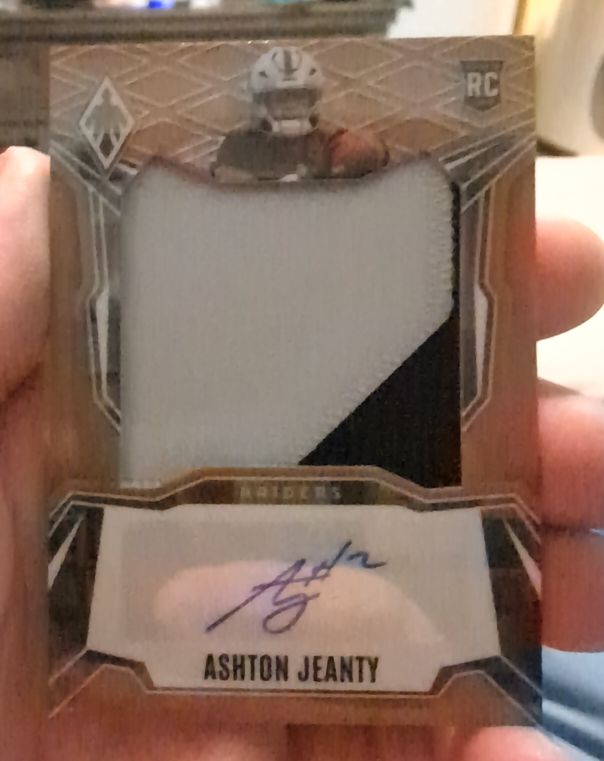 2025 Panini Phoenix RPS Ashton Jeanty — front