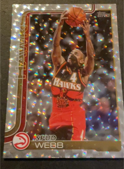 2025-26 Topps #266 Spud Webb — front