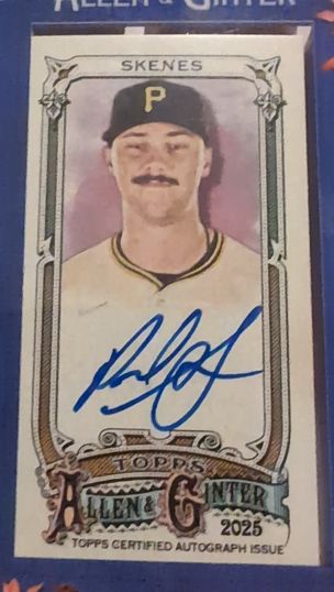2025 Topps Allen & Ginter #2025 Skenes — front