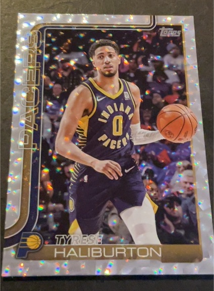 2025-26 Topps #47 Tyrese Haliburton — front