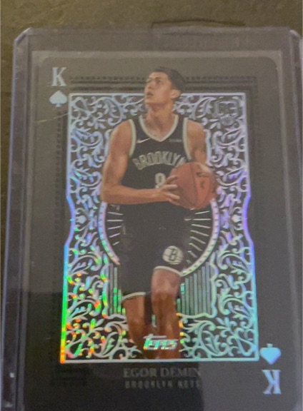 2025 Topps All Kings #AK-23 Egor Demin Rookie RC — front