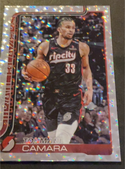 2025-26 Topps #128 Toumani Camara — front