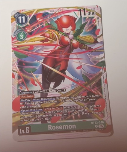 2023 Digimon Card Game BT23-046 Rosemon — front