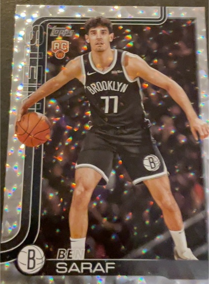 2025-26 Topps #226 Ben Saraf — front