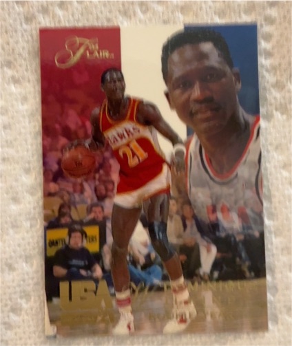 1994 Flair USA #109 Dominique Wilkins — front