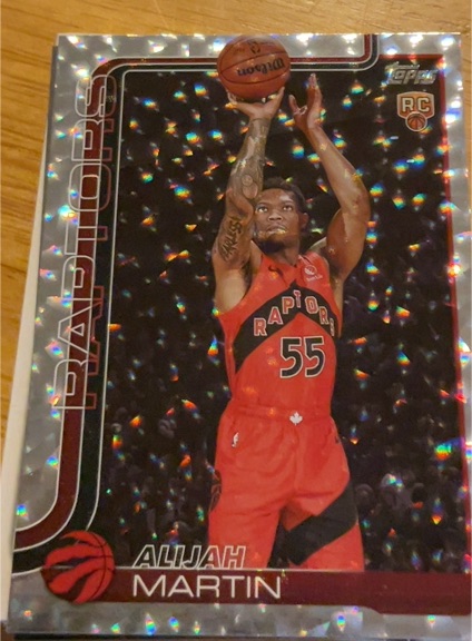 2025-26 Topps #240 Alijah Martin — front