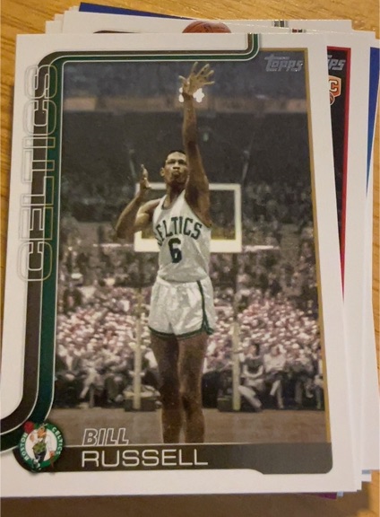 2025-26 Topps #251 Bill Russell — front