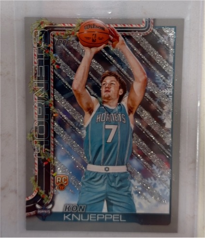 2025-26 Topps Holiday #H164 Kon Knueppel — front