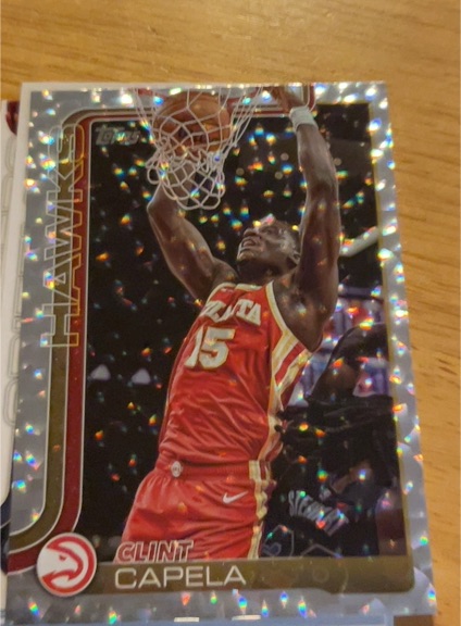 2025-26 Topps #63 Clint Capela — front