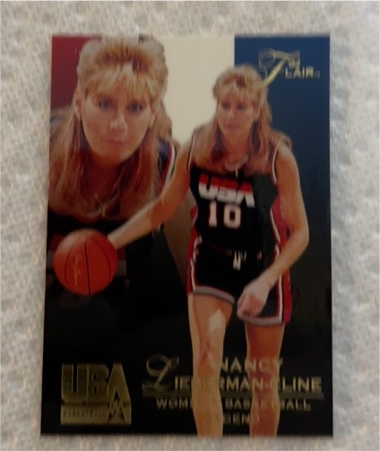 1994 Flair USA Basketball #115 Nancy Lieberman-Cline — front