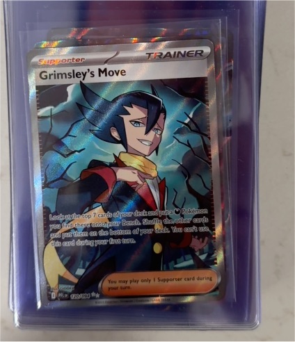 2025 Pokémon Phantasmal Flames #120 Grimsley's Move — front
