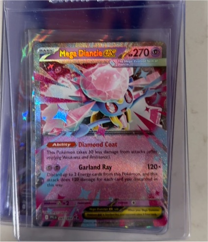 2025 Pokémon PFL #041 Mega Diancie GX — front
