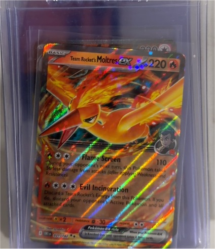 2025 Pokemon TCG SV10: Destined Rivals #031 Team Rocket's Moltres ex — front