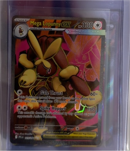 2025 Pokemon ME02: Phantasmal Flames #115/094 Mega Lopunny ex — front