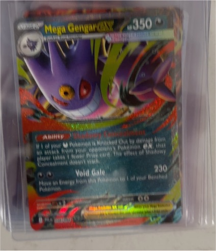 2025 Pokémon TCG Mega Gengar ex #056/094 Phantasmal Flames — front